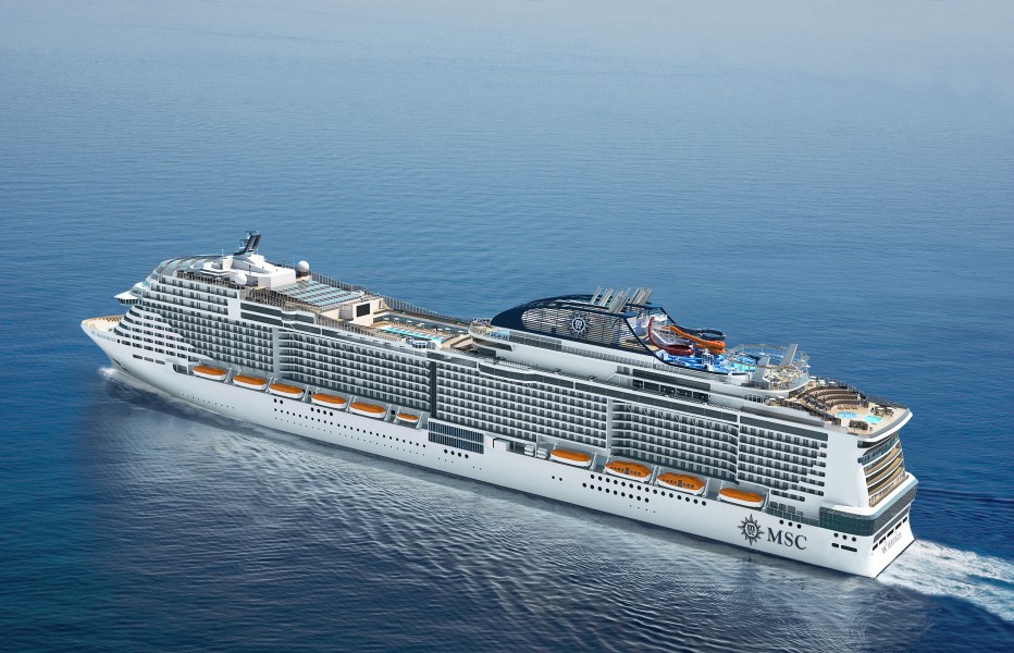 Bild des Kreuzfahrtschiffes MSC Meraviglia