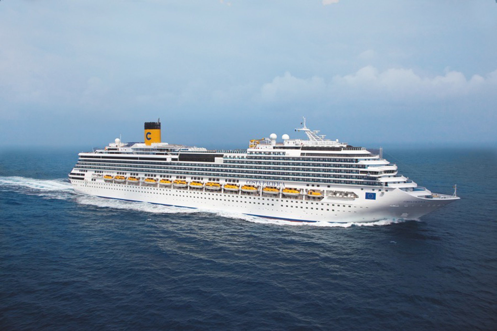 Bild des Kreuzfahrtschiffes Costa Pacifica