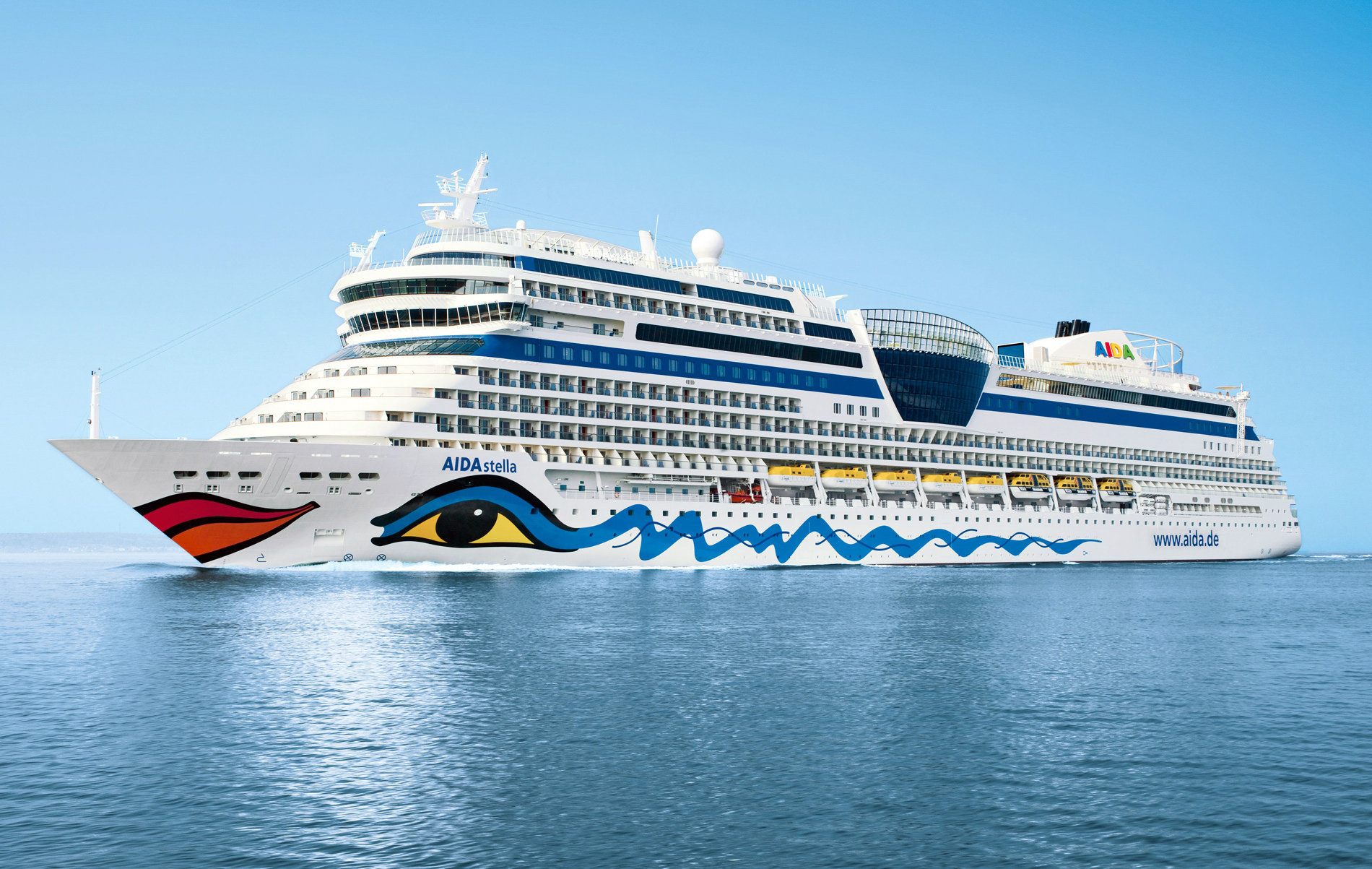 Bild des Kreuzfahrtschiffes AIDAstella